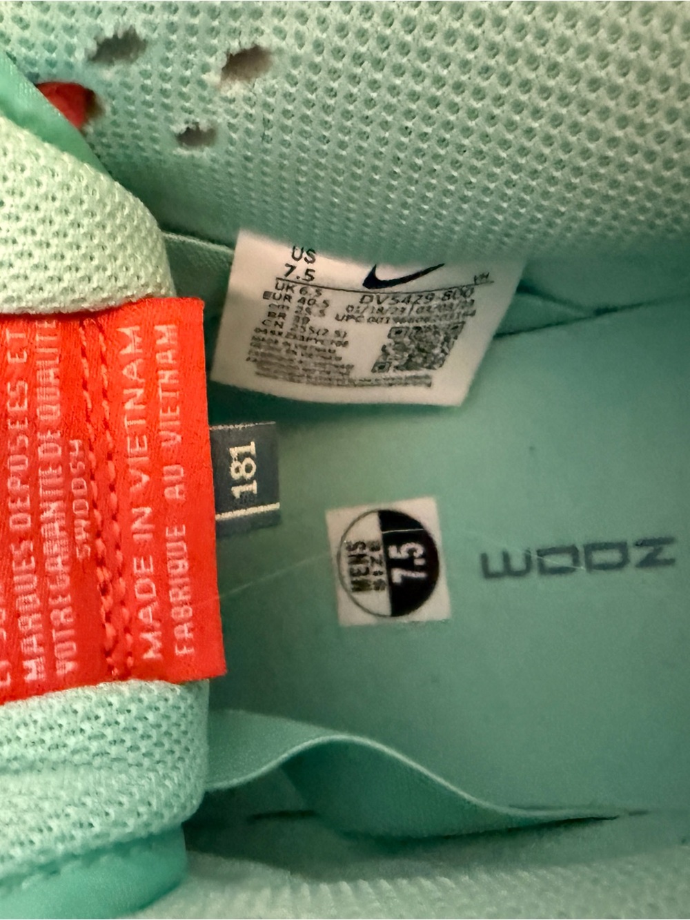 Nike SB Dunk Low Pro Premium "Orange Emerald Rise" - Picture 6 of 7